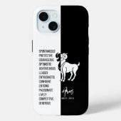 Aries Zodiac Sign Case-Mate iPhone Case (Achterkant)
