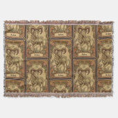 Aries Zodiac Sign Deken (Voorkant)