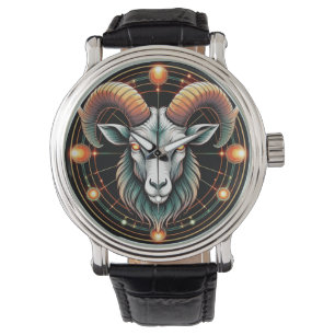 Aries Zodiac Sign Horloge
