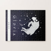 Aries Zodiac Sign Horoscope Symbool Name Cosmic Legpuzzel (Horizontaal)