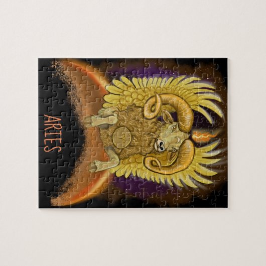Aries Zodiac Sign Legpuzzel (Horizontaal)