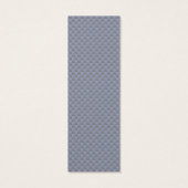 Aries Zodiac Sign on Navy Blue Carbon Fiber Print Mini Visitekaartjes (Achterkant)