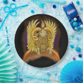Aries Zodiac Sign Papieren Bordje (Feest)