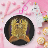 Aries Zodiac Sign Papieren Bordje (Feest)