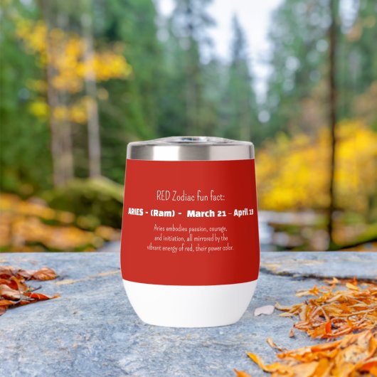 ARIES Zodiac Sign Personality Traits (Buiten (Gedraaid)  )