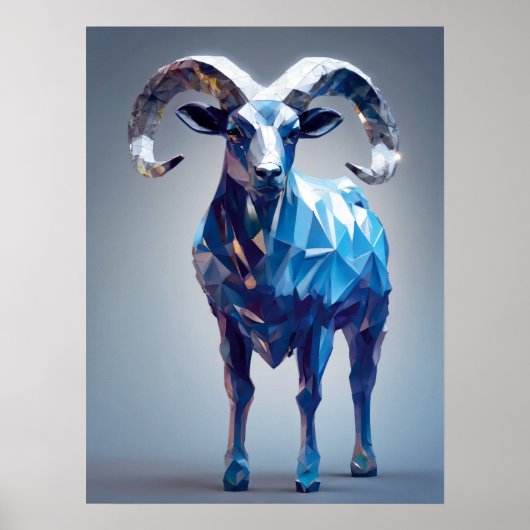 Aries Zodiac Sign Poster (Voorkant)