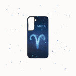 Aries Zodiac Sign Samsung Galaxy Hoesje<br><div class="desc">Ram Sterrenbeeld Samsung Galaxy S22  Hoesje</div>