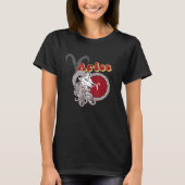 Aries Zodiac Sign T-shirt (Voorkant)
