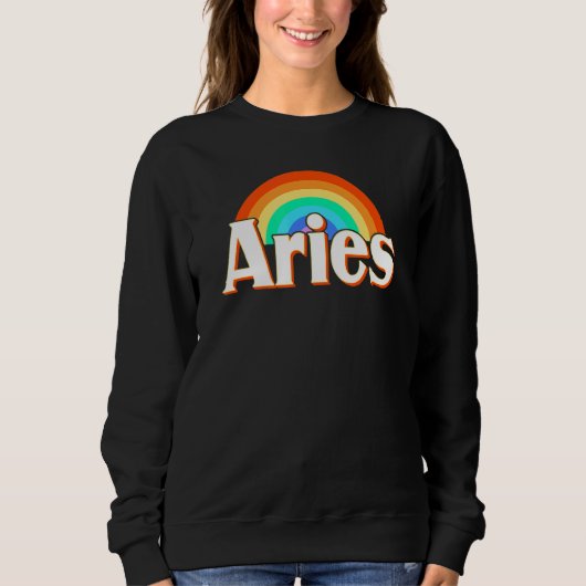 Aries Zodiac Sign Trui (Voorkant)