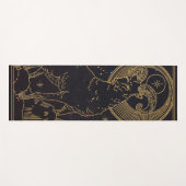 Aries Zodiac Sign Yoga Mat (Voorkant (horizontaal))