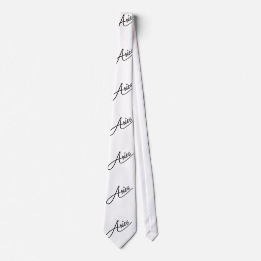 Aries Zodiac Stropdas (Voorkant)