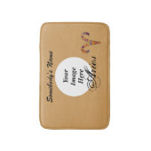 Aries Zodiac Symbol Element van Kenneth Yoncich Badmat (Voorkant Verticaal)