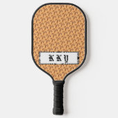 Aries Zodiac Symbol Element van Kenneth Yoncich Pickleball Paddle (Achterkant)