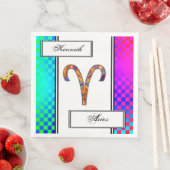 Aries Zodiac Symbol Element van Kenneth Yoncich Servet (Insitu)