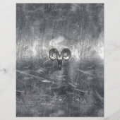 Aries Zodiac Symbol Industrial Style (Voorkant)