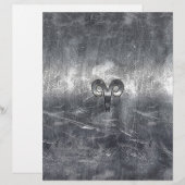 Aries Zodiac Symbol Industrial Style (Voorkant / Achterkant)