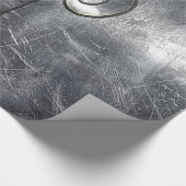 Aries Zodiac Symbol Industrial Style Cadeaupapier (Hoek)