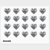 Aries Zodiac Symbol Industrial Style Hart Sticker (Vel)