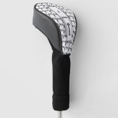 Aries Zodiac Symbol Standard van Kenneth Yoncich Golfheadcover (Schuin)