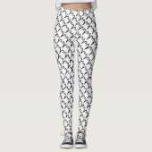 Aries Zodiac Symbol Standard van Kenneth Yoncich Leggings (Voorkant)