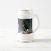 Aries Zodiac Symbool Bierpul (Voorkant rechts)