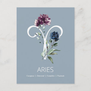 Aries Zodiac Symbool Briefkaart