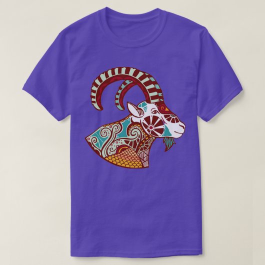 Aries Zodiac T-shirt (Design voorkant)