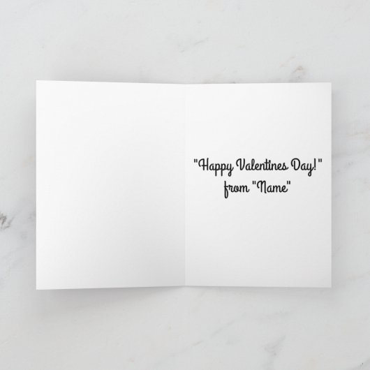 Aries Zodiac Valentijns Personalized Kaart (Binnen)