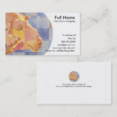 Aries Zodiac Visitekaartje (Voorkant / Achterkant)