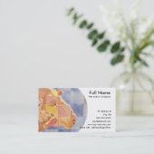 Aries Zodiac Visitekaartje (Staand voorkant)