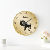 Aries Zodiac Wall Clock Grote Klok (Huis)