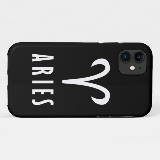 Aries zodiumteken Case-Mate iPhone case (Achterkant (horizontaal))