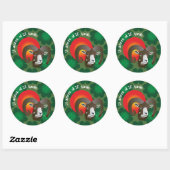 Ariete 21 marzo al 20 aprile Etichetta Ronde Sticker (Vel)
