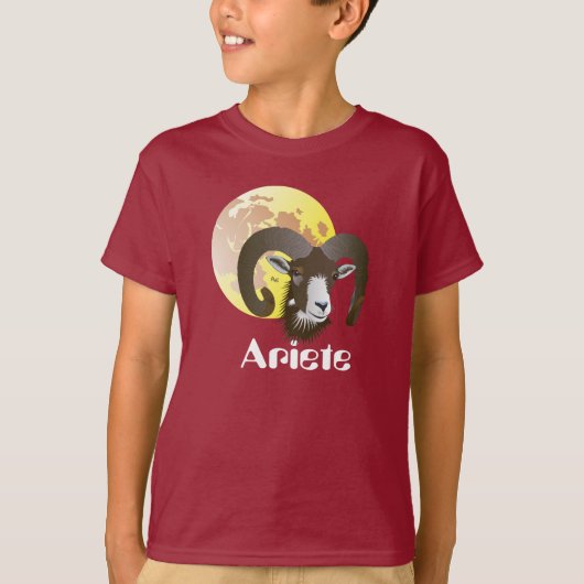 Ariete 21 marzo al 20 aprile t-shirt (Voorkant)