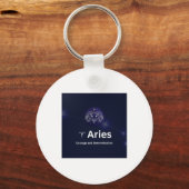 Arieten sticker sleutelhanger (Voorkant)