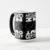 Arigato In, Arigato Out Magische Mok (Voorkant links)