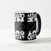 Arigato In, Arigato Out Magische Mok (Voorkant rechts)