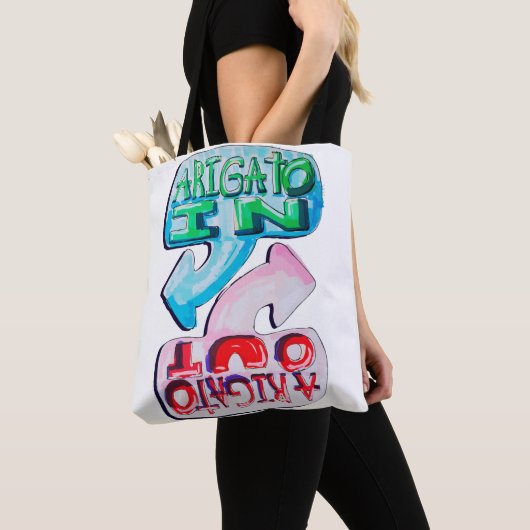 Arigato In, Arigato Out Tote Bag (Dichtbij)