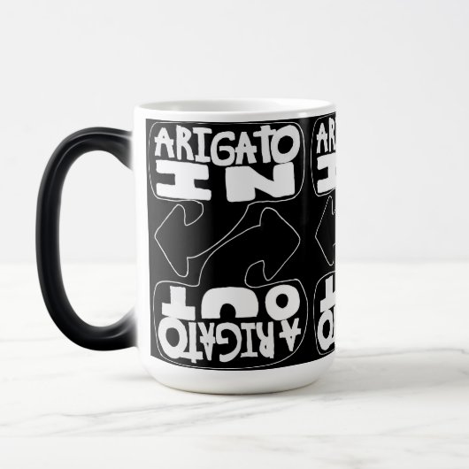 Arigato In, Arigato Uit Magische Mok (Links)