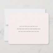 Arigato met Cherry Blossom  Japans Bedankkaart (Achterkant)