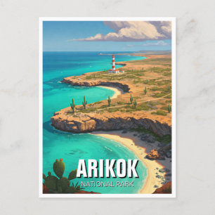 Arikok Nationaal Park Aruba Reizen Briefkaart