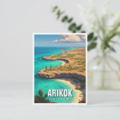 Arikok Nationaal Park Aruba Reizen Briefkaart (Staand voorkant)
