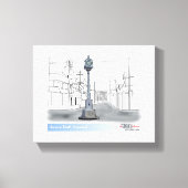 Arima Dial, Trinidad Canvas Afdruk (Voorkant)