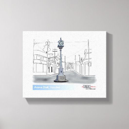 Arima Dial, Trinidad Canvas Afdruk (Voorkant)