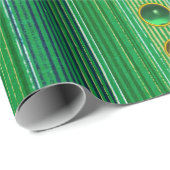 ARION OP EEN ZEE MET EEN LYRA Green Stripes Cadeaupapier (Rol Hoek)