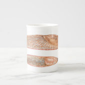 Arion rufus "red" fase - waterverf Bot China mok (Voorkant)