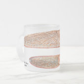 Arion rufus "red" fase - waterverf mok (Voorkant links)