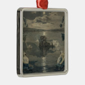 Arion's Zee Journey, 1809 Metalen Ornament (Rechts)