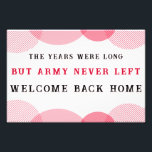 ARIRANG Inspired Comeback Concert Printable Slogan Foto Afdruk<br><div class="desc">Celebrate the comeback era with this bold ARIRANG-inspired concert slogan banner. Designed in striking red, white, and black, this printable fan poster features the powerful message “The Years Were Long, But ARMY Never Left.” Perfect for concerts, fan events, watch parties, or room décor, it captures the emotion of waiting and...</div>