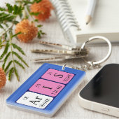 Aris periodieke lijst - naam het sleutelwoord sleutelhanger (Voorkant Rechts)